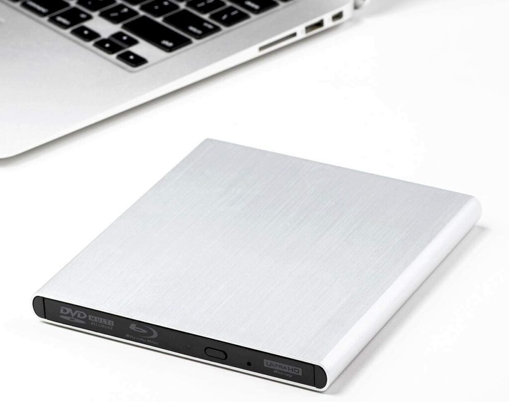 Archgon Premium Aluminum External 4K Blu-Ray Drive For MacBook Users