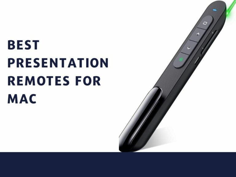 6 Best Presentation Remotes For Mac In 2022