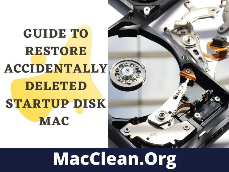 Ultimate Guide To Restore Accidentally Deleted Startup Disk Mac In 2022