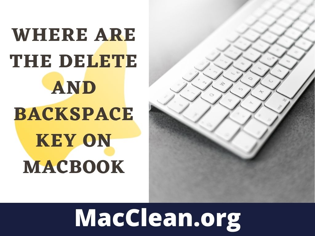 Delete And Backspace On Mac